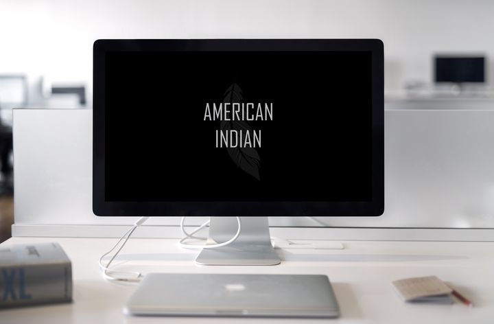 American Indian Feather Black Desktop Wallpaper by Chained Dolls