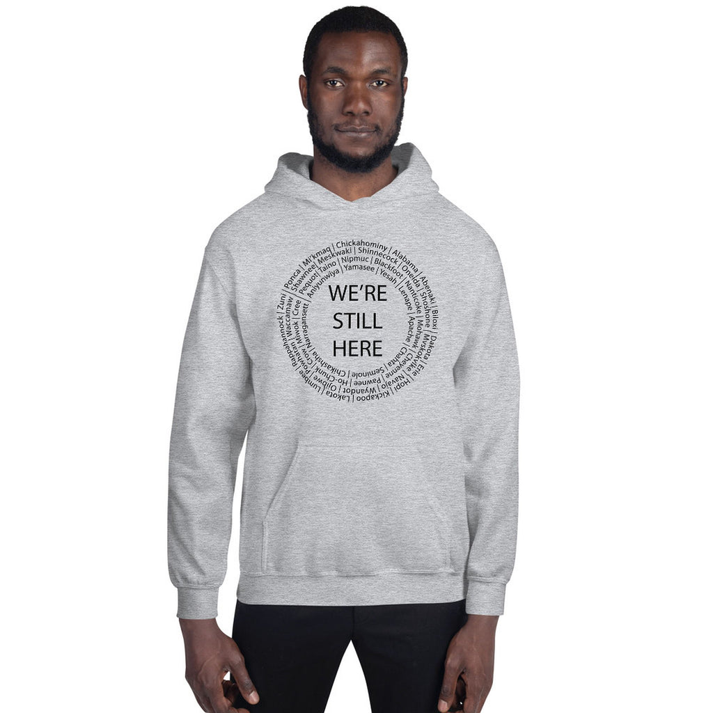 We're Still Here Unisex Hoodies by Chained Dolls