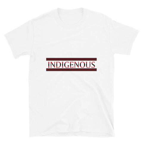 Indigenous Red and Black White T-shirts by Chained Dolls
