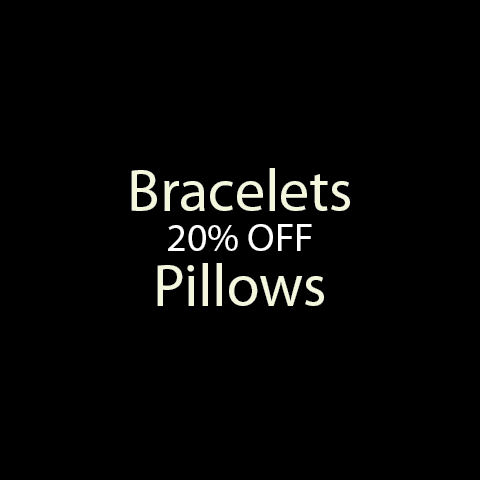 Sale | Bracelets and Pillows