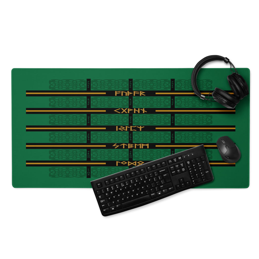 Celtic Runes 1 Gaming Mouse Pad by Chained Dolls