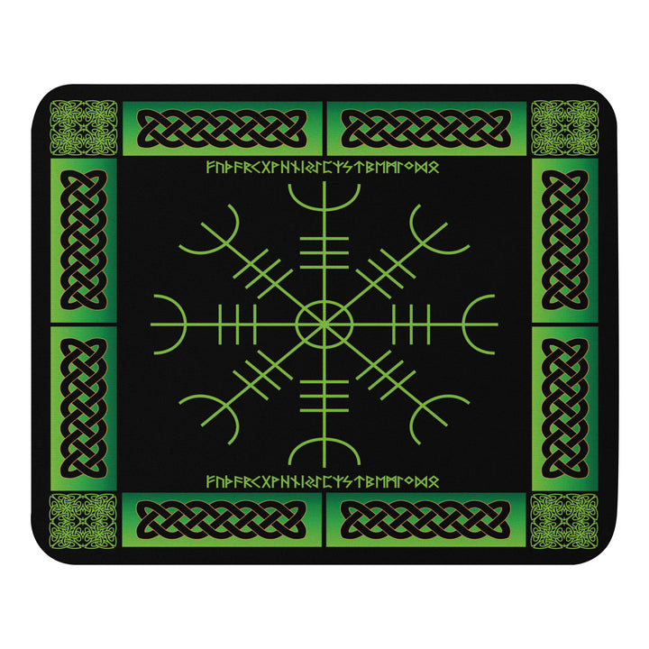 Celtic Aegishjalmr Mouse Pad by Chained Dolls