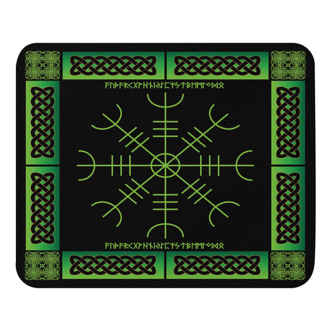 Celtic Aegishjalmr Mouse Pad by Chained Dolls