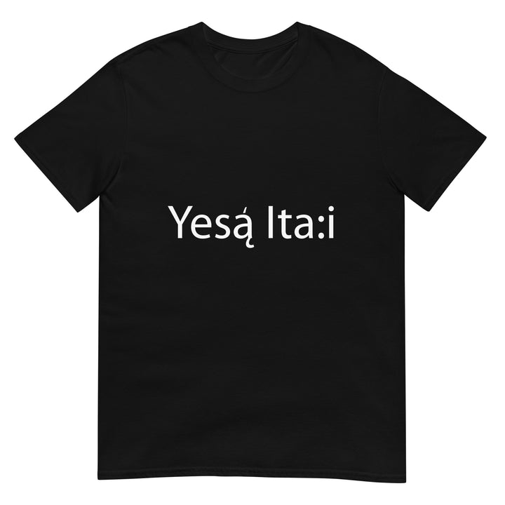 Yesa Ita:i Sport Black Unisex T-shirt by Chained Dolls