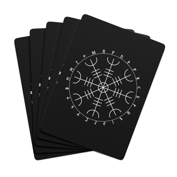 Aegishjalmr Runes Poker Cards by Chained Dolls