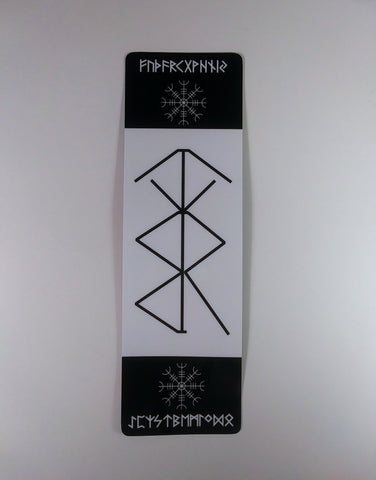 Justice Protection Bind Rune Bookmark by Chained Dolls