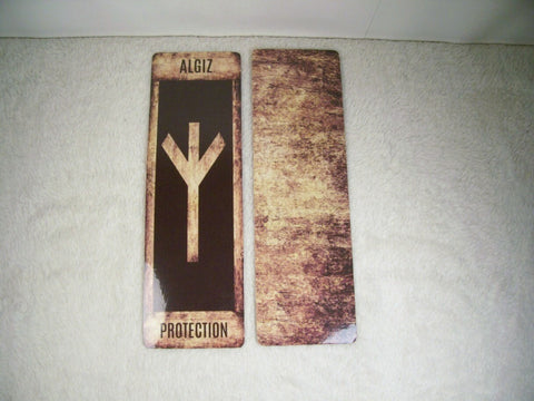 Rune Bookmarks (Brown Grunge) by Chained Dolls