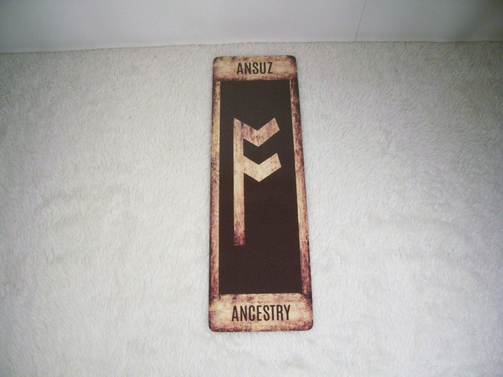 Ansuz Brown Grunge Bookmark by Chained Dolls
