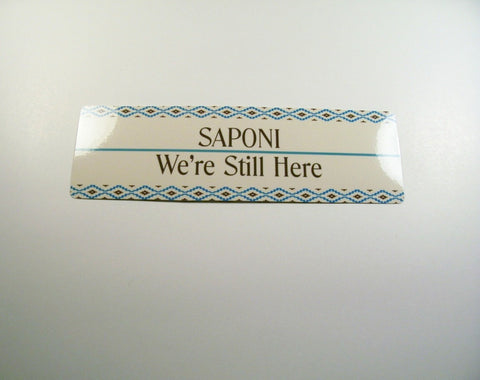 Saponi We're Still Here Bookmarks by Chained Dolls