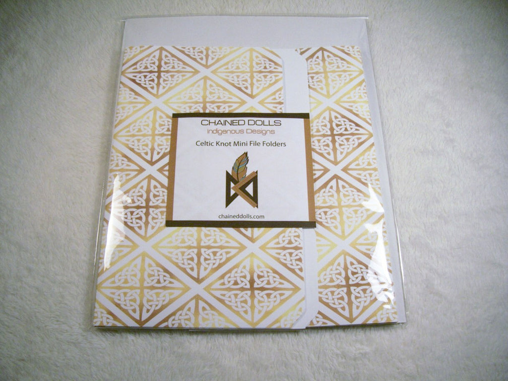 Celtic Knot Mini File Folders by Chained Dolls