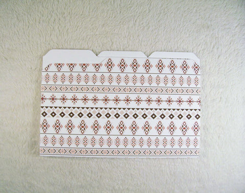 Tribal Mini File Folders 2 by Chained Dolls