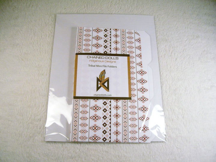 Tribal Mini File Folders 2 by Chained Dolls