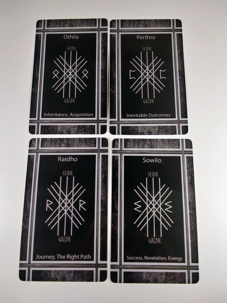 Web of Wyrd Rune Cards by Chained Dolls