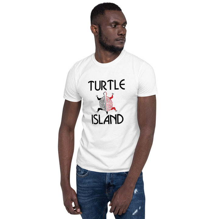 Turtle Island Unisex T-shirts by Chained Dolls