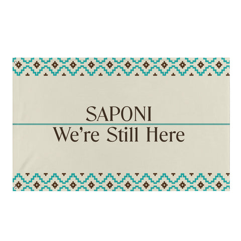 Saponi We're Still Here Wall Hanging by Chained Dolls