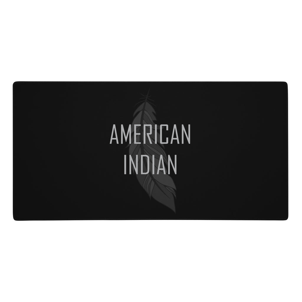 American Indian Feather Gaming Mouse Pad by Chained Dolls