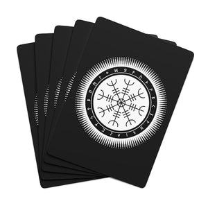 Aegishjalmr Halftone Poker Cards by Chained Dolls
