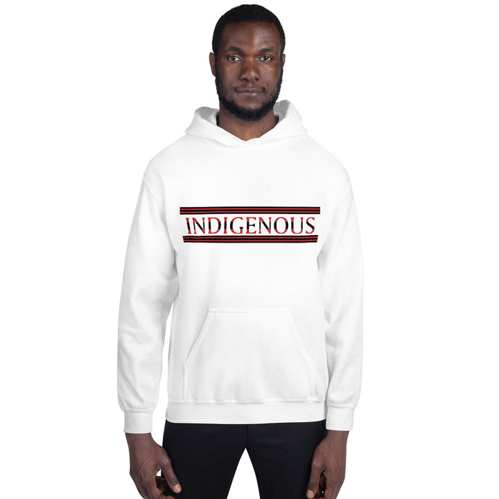 Indigenous Red and Black White Hoodies by Chained Dolls