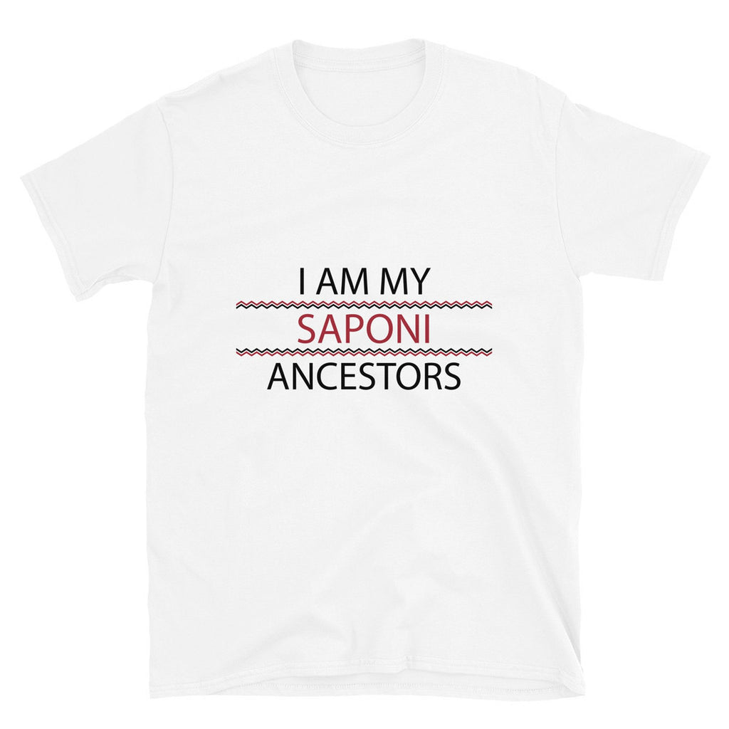 Saponi Ancestors Unisex T-shirts by Chained Dolls