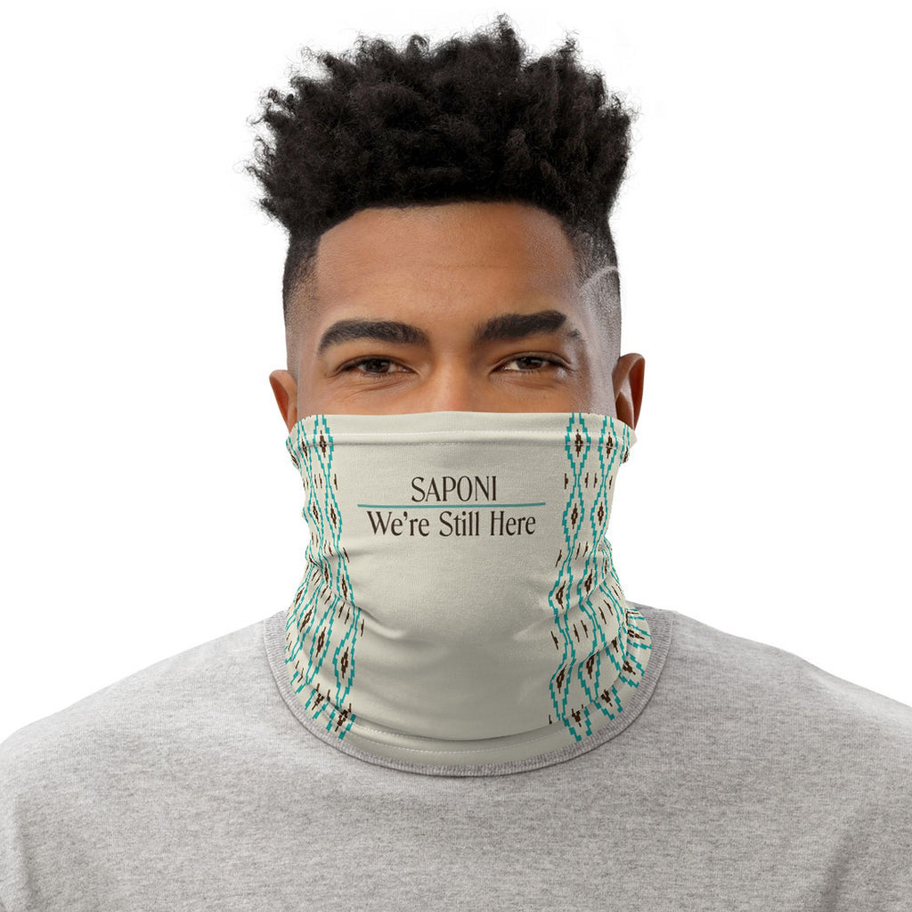 Saponi We're Still Here Neck Gaiter by Chained Dolls