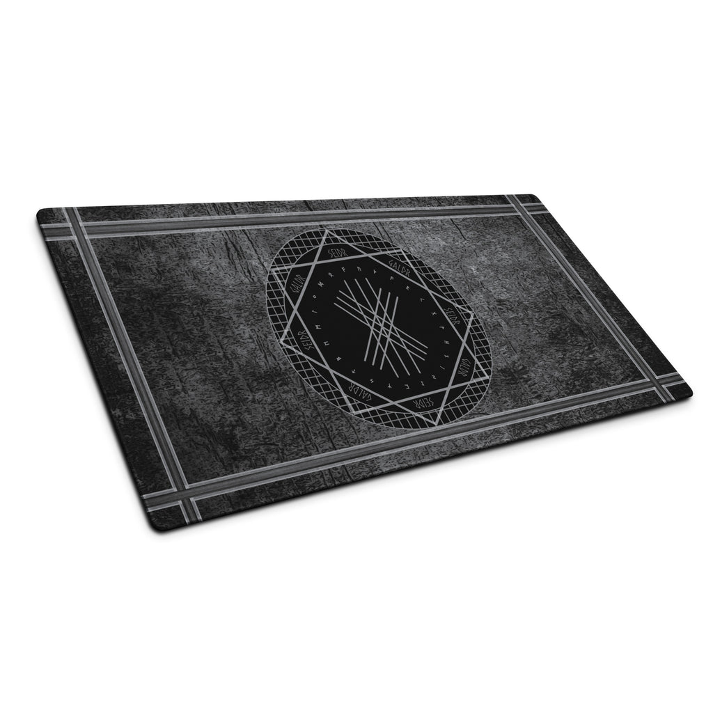 Seidr Galdr Web of Wyrd Gaming Mouse Pad by Chained Dolls