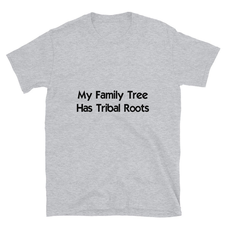 Tribal Roots Sport Grey Unisex T-shirt by Chained Dolls