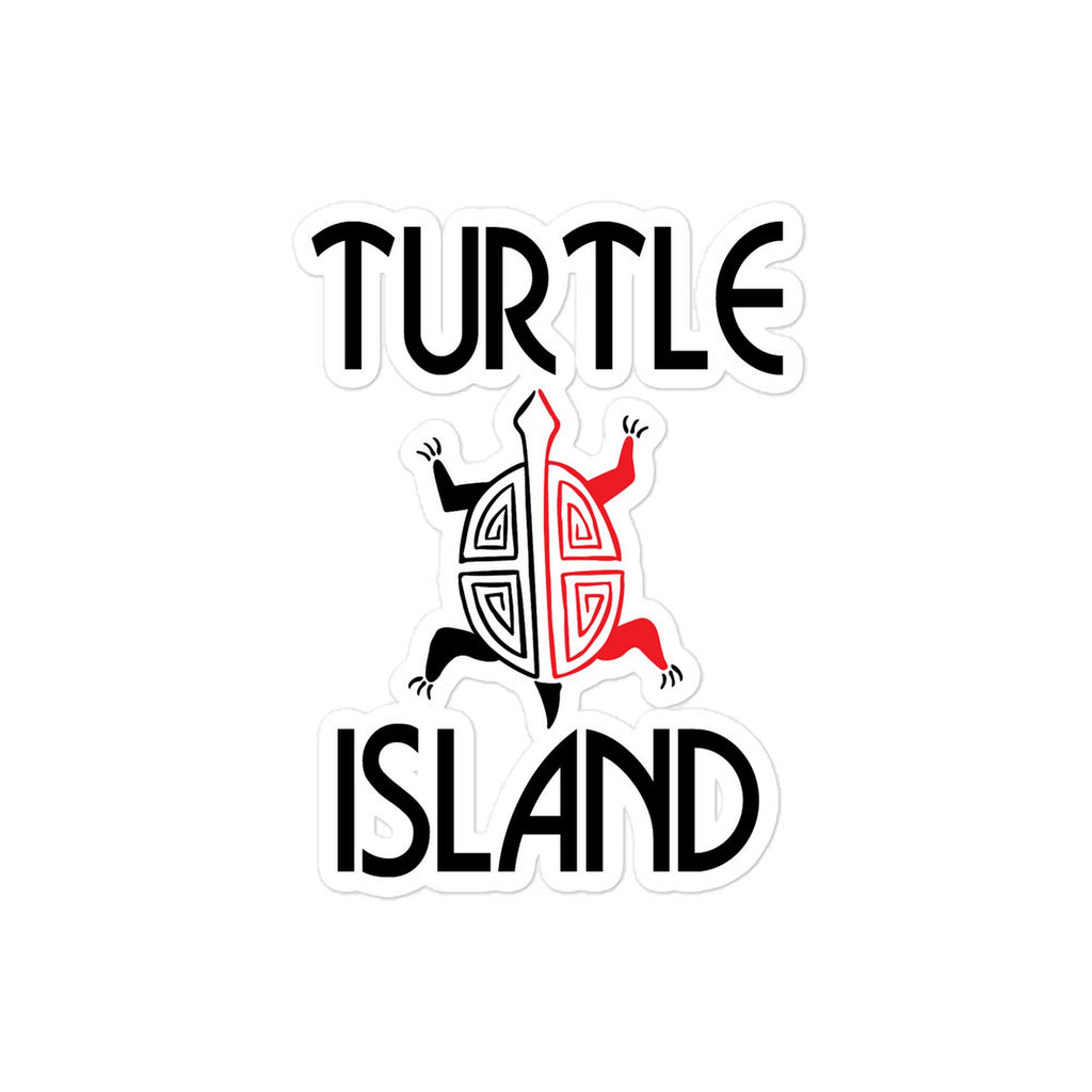 Turtle Island 1 Sticker by Chained Dolls
