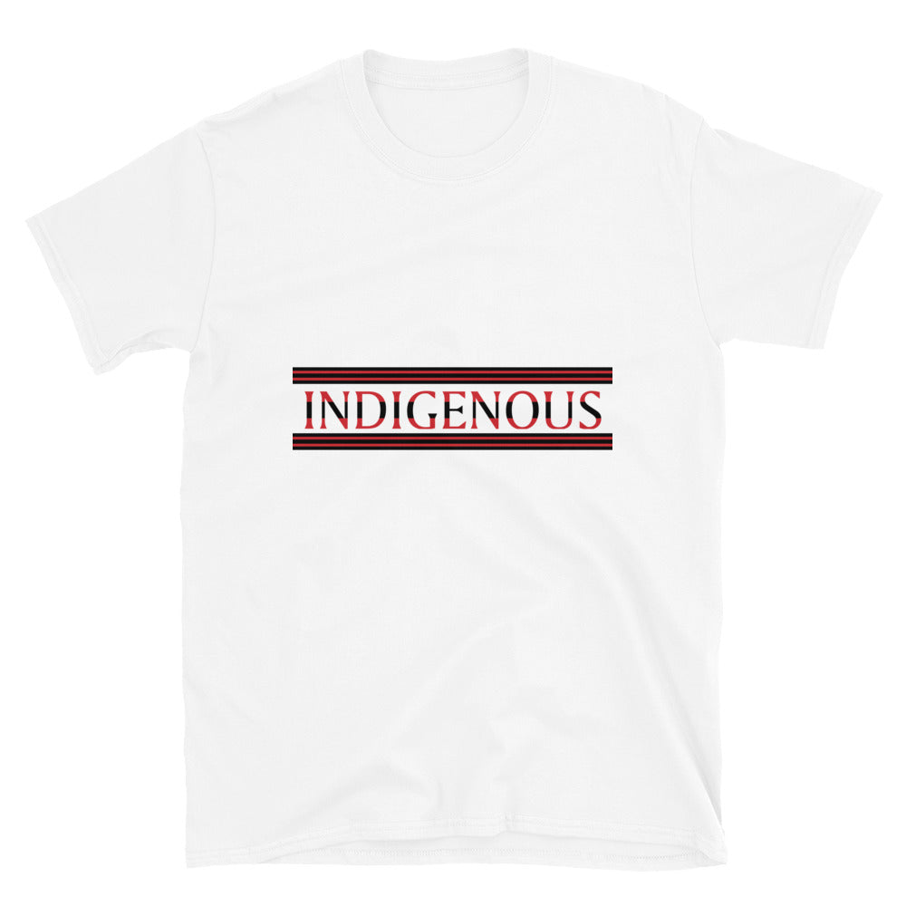 Indigenous Red and Black White T-shirts by Chained Dolls