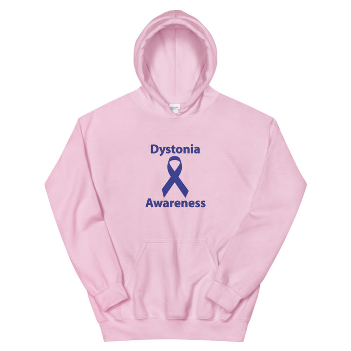 Dystonia Awareness Ribbon Light Pink Hoodies by Chained Dolls