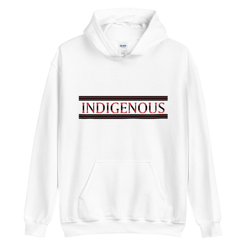 Indigenous Red and Black White Hoodies by Chained Dolls